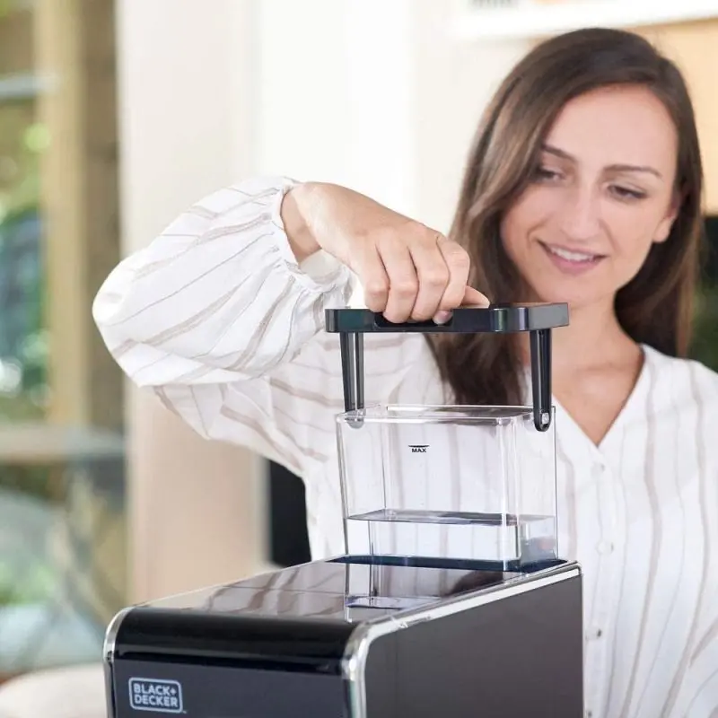 Aparat de facut cafea Black&Decker BXCO1470E (Inox/Black) - 6