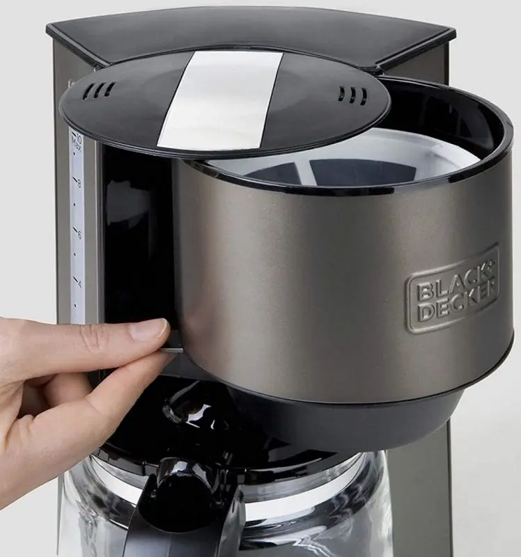 Cafetiera Black&Decker BXCO1000E (Inox/Black) - 2