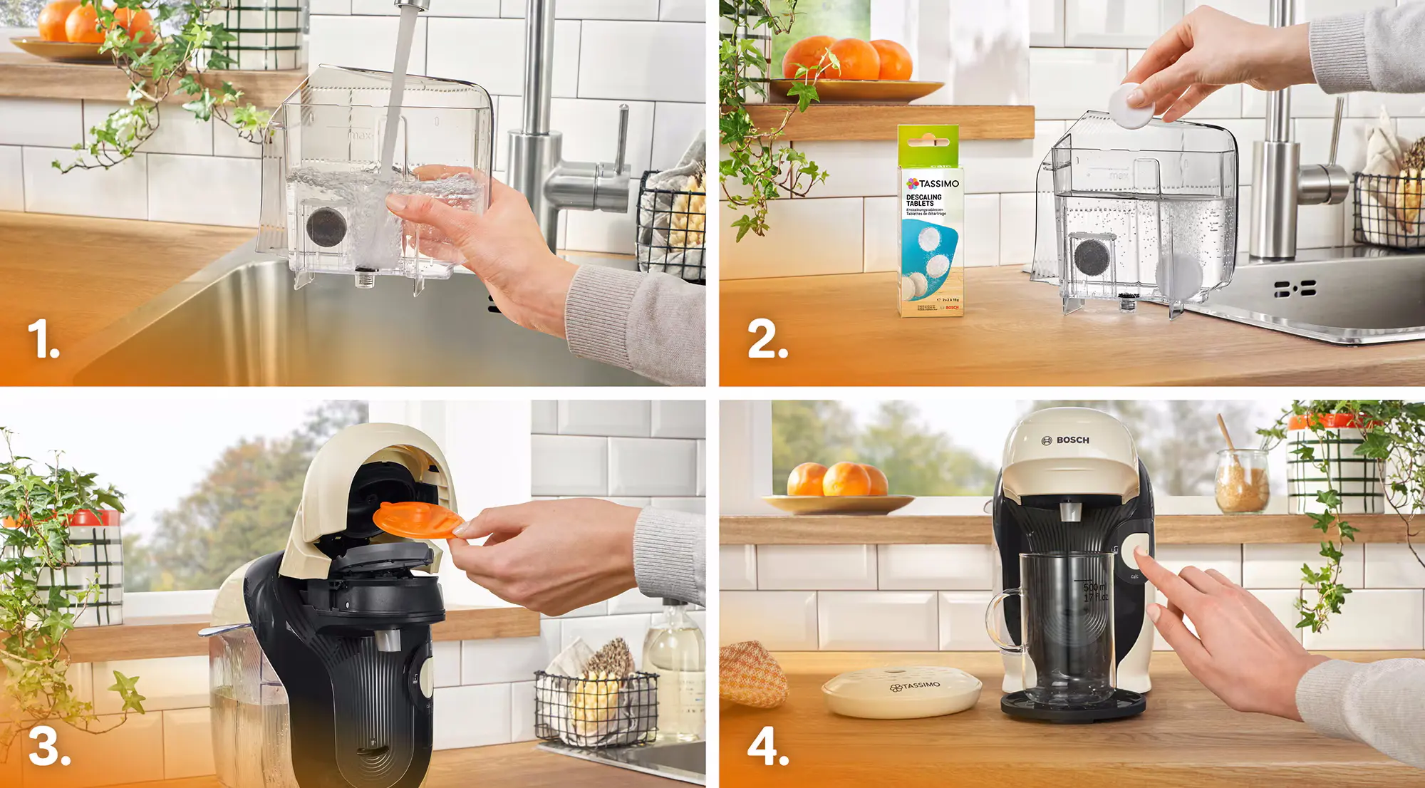 Кофемашина Bosch Tassimo Style TAS117E (Cream)