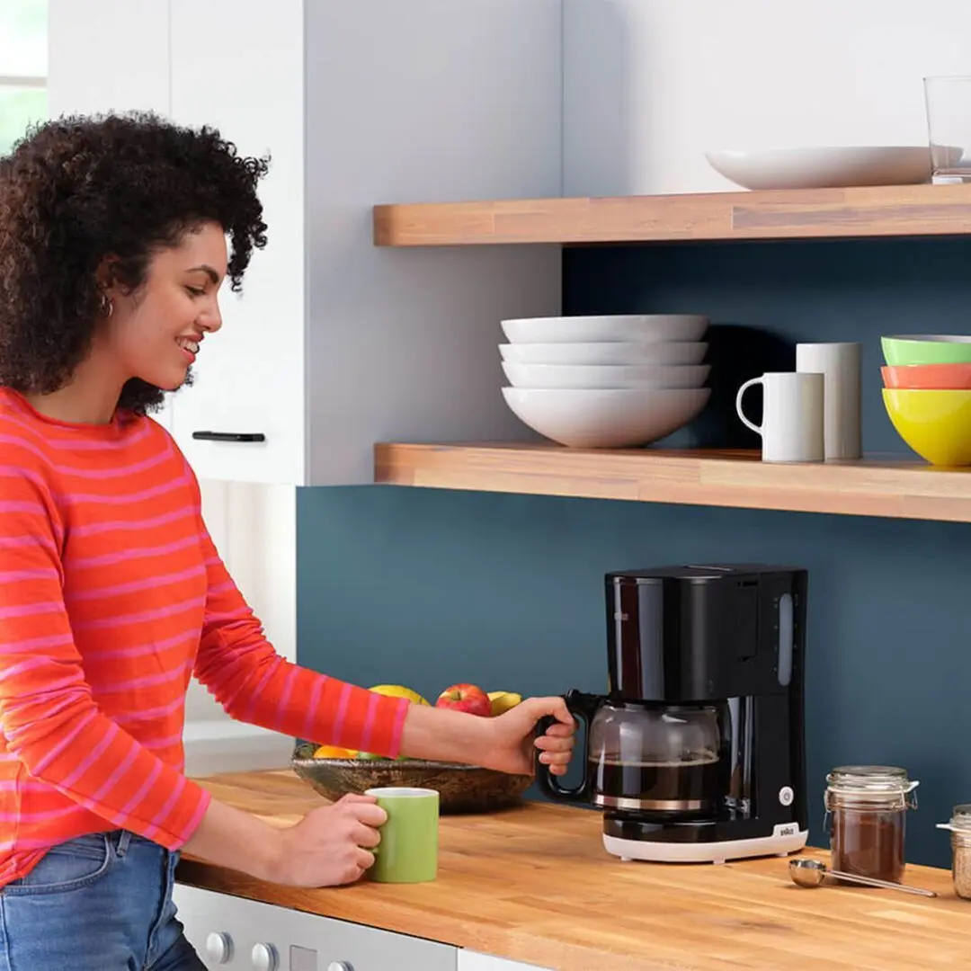 Кофеварка Braun Breakfast1 KF1100BK (Black)