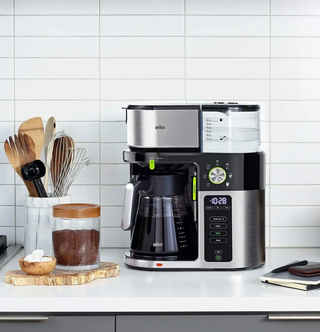 Cafetiera Braun MultiServe KF 9050 BK (Black/Inox) - 4