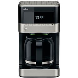 Cafetiera Braun PureAroma 7 KF7120 BK (Black/Inox)