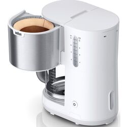 Cafetiera Braun PurShine KF 1500 (White/Inox) Thumb