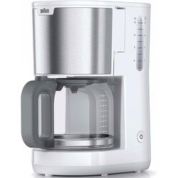 Cafetiera Braun PurShine KF 1500 (White/Inox)