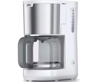 Кофеварка Braun PurShine KF 1500 (White/Inox)