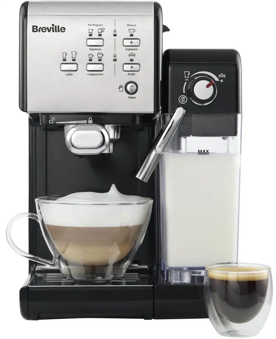 Кофемашина Breville Prima Late II VCF108X (Silver)