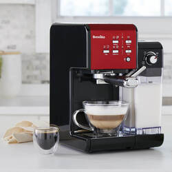 Кофемашина Breville Prima Late II VCF109X (Red) Thumb