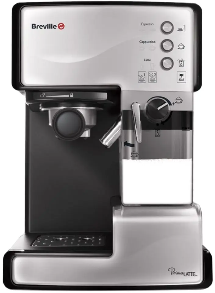 Aparat de facut cafea Breville Prima Latte VCF045X-DIM (Silver)
