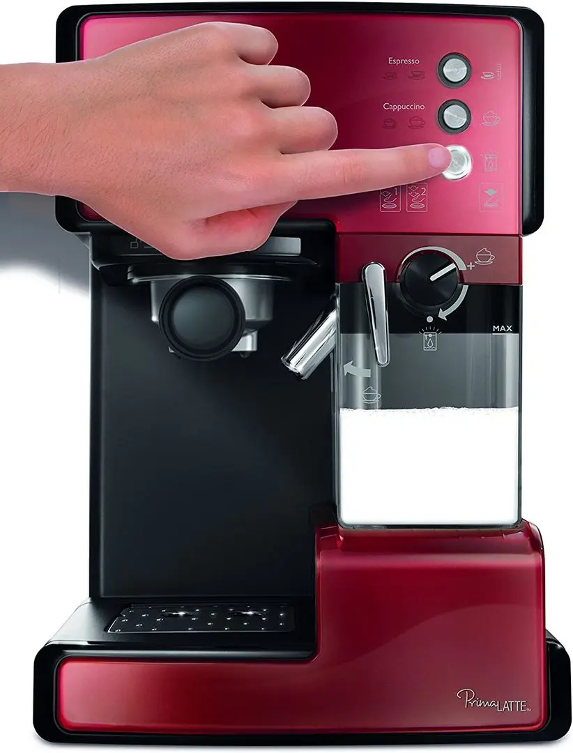 Aparat de facut cafea Breville Prima Latte VCF046X-DIM (Red)