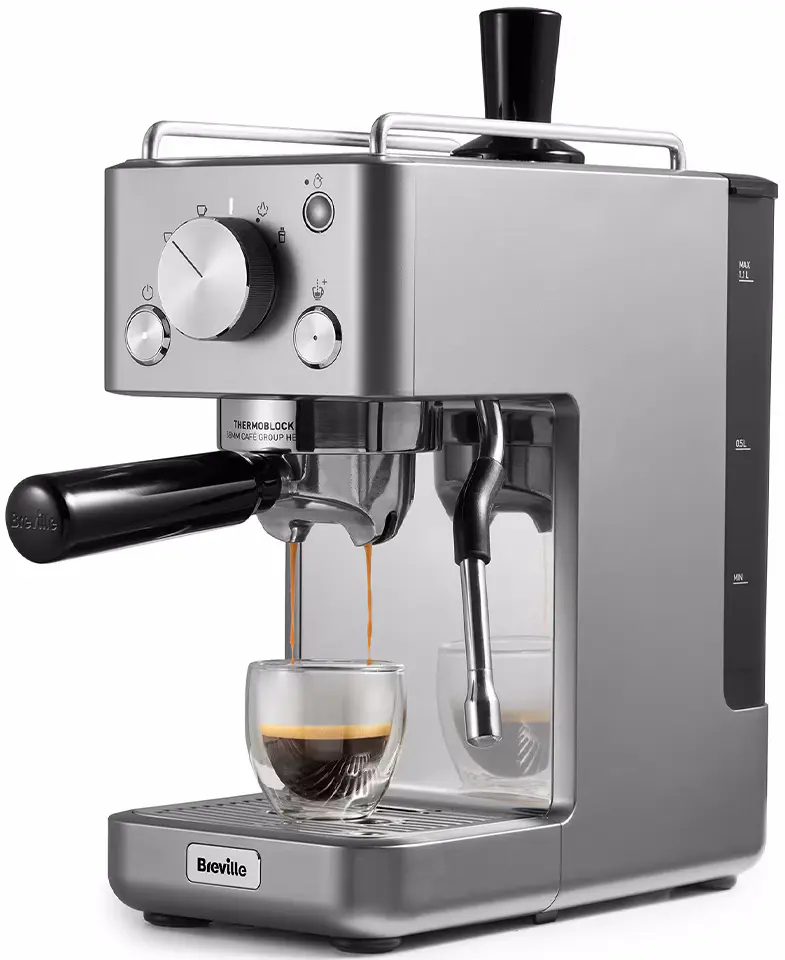 Кофемашина Breville Slimline Barista VCF185X-01 (Inox) - 2