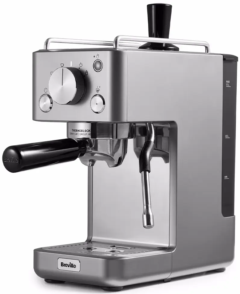 Кофемашина Breville Slimline Barista VCF185X-01 (Inox) - 3