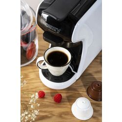 Кофемашина Camry CR 4414 (White/Black) Thumb