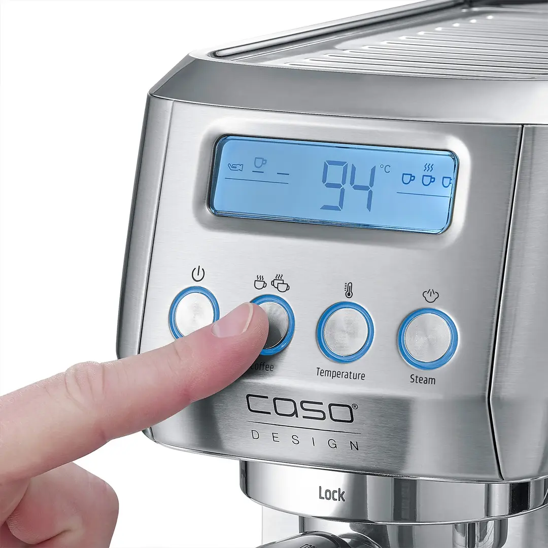 Кофемашина Caso Espresso Gourmet Crema (Silver)