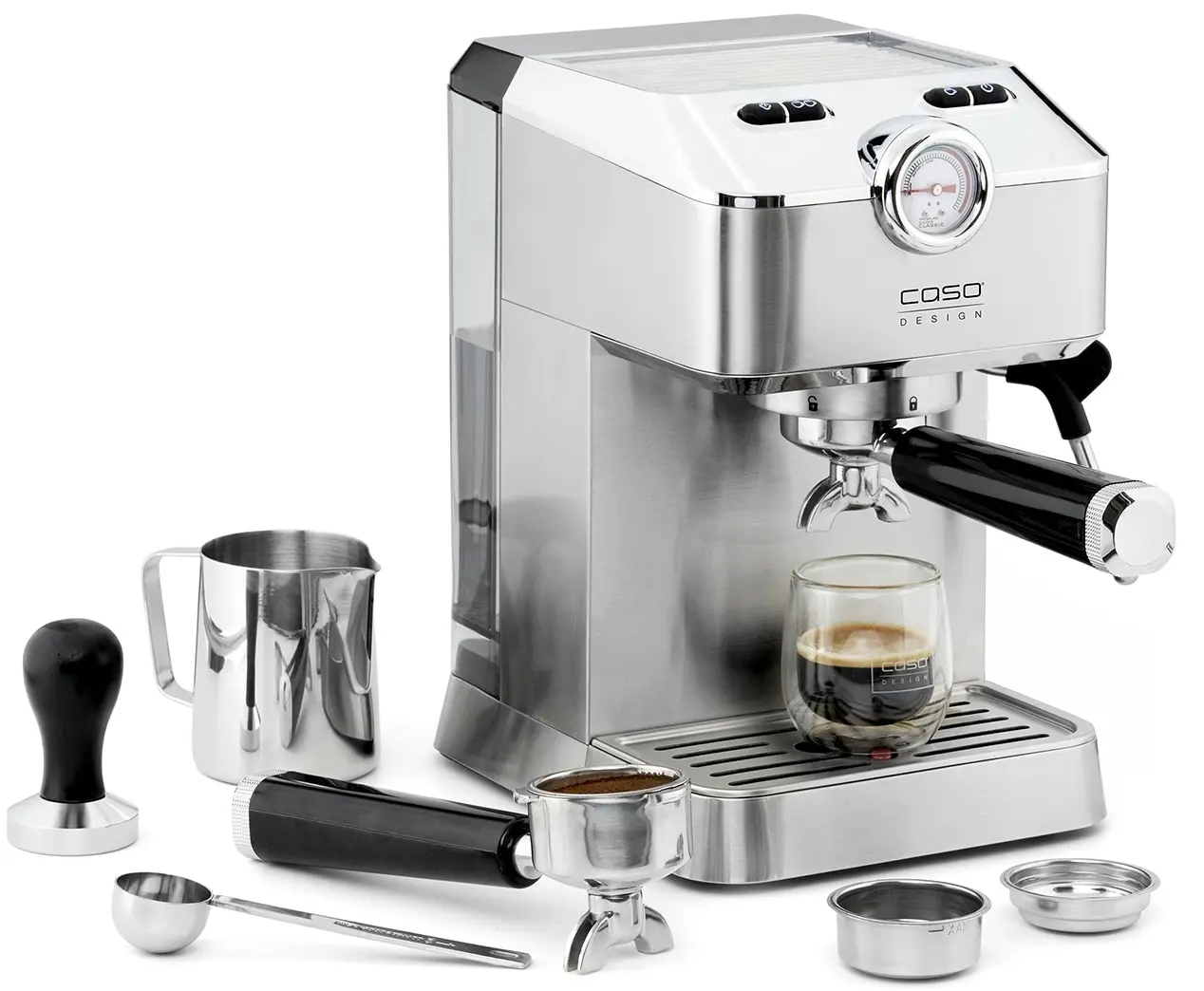 Aparat de cafea Caso Espresso Gourmet (Silver) - 3