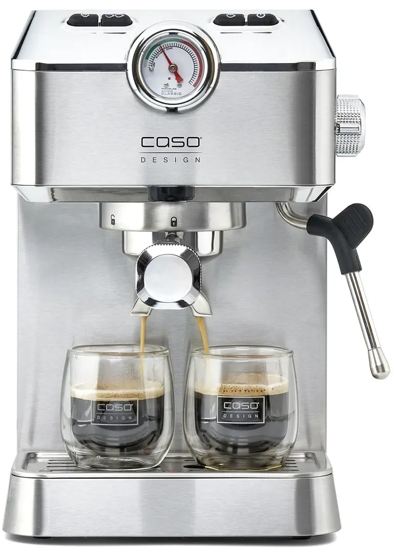 Aparat de cafea Caso Espresso Gourmet (Silver)