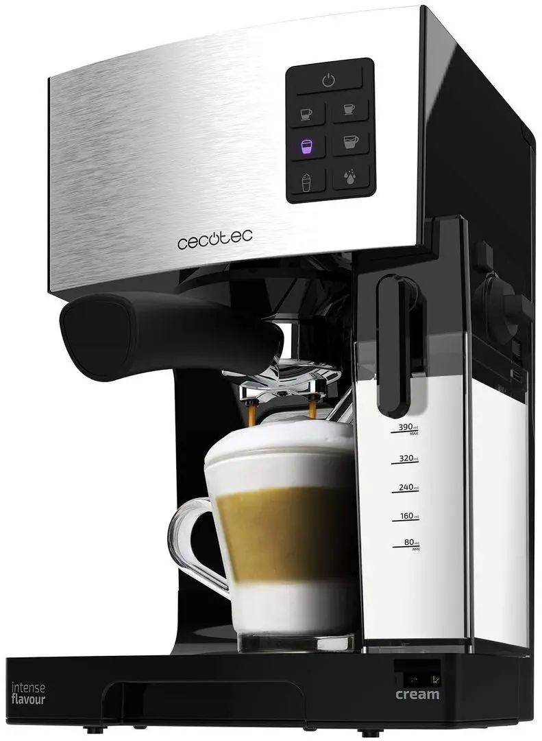 Aparat de cafea Cecotec Cumbia Power Instant-ccino 20 (Black/Inox) - 2