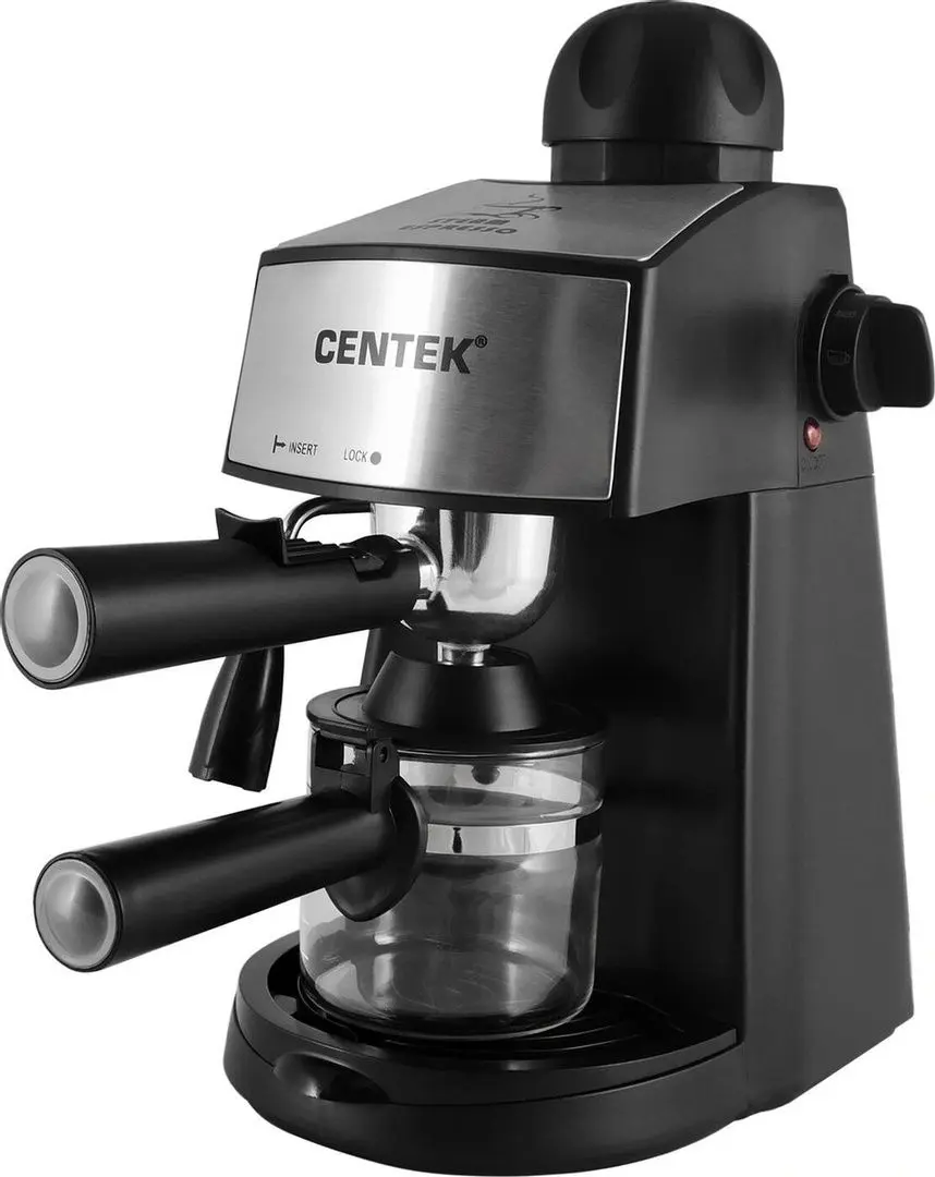 Aparat de cafea Centek Steam Espresso CT-1160 (Black)