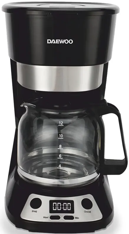 Cafetiera Daewoo SDA DCM90BX (Black/Inox)