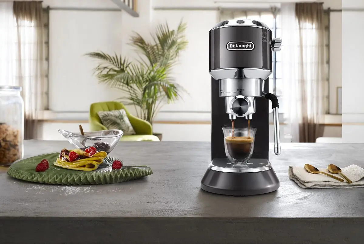 Aparat de cafea DeLonghi Dedica Arte EC885.GY (Inox)