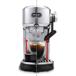 Кофемашина DeLonghi Dedica Maestro Plus EC950.M (Silver) Thumb