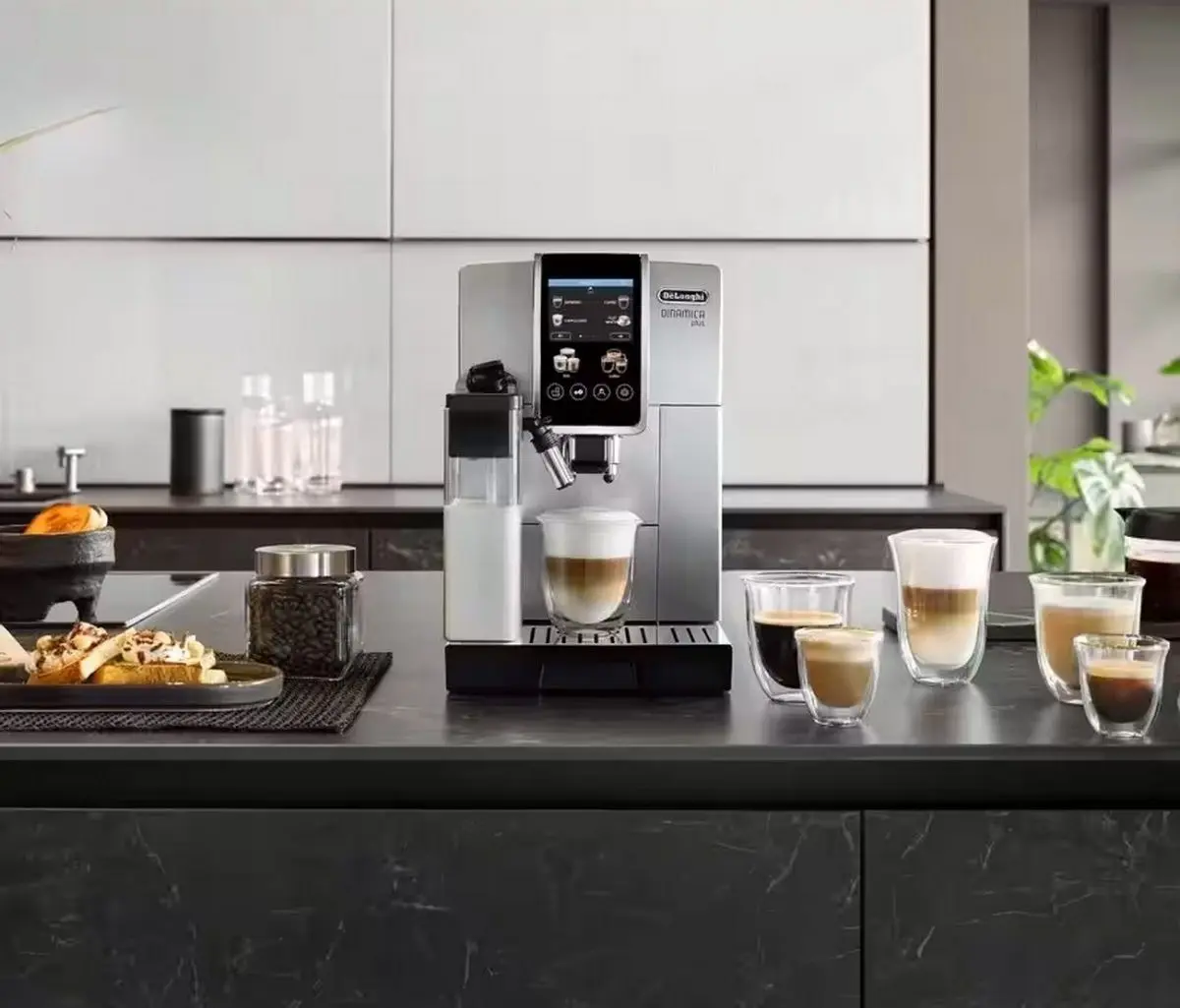 Aparat de cafea Delonghi ECAM380.85.SB (Grey)