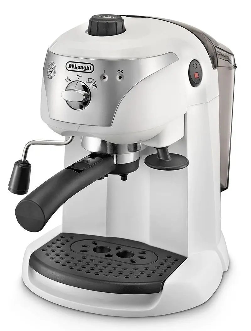 Aparat de cafea DeLonghi EC 221.W (White/Black)