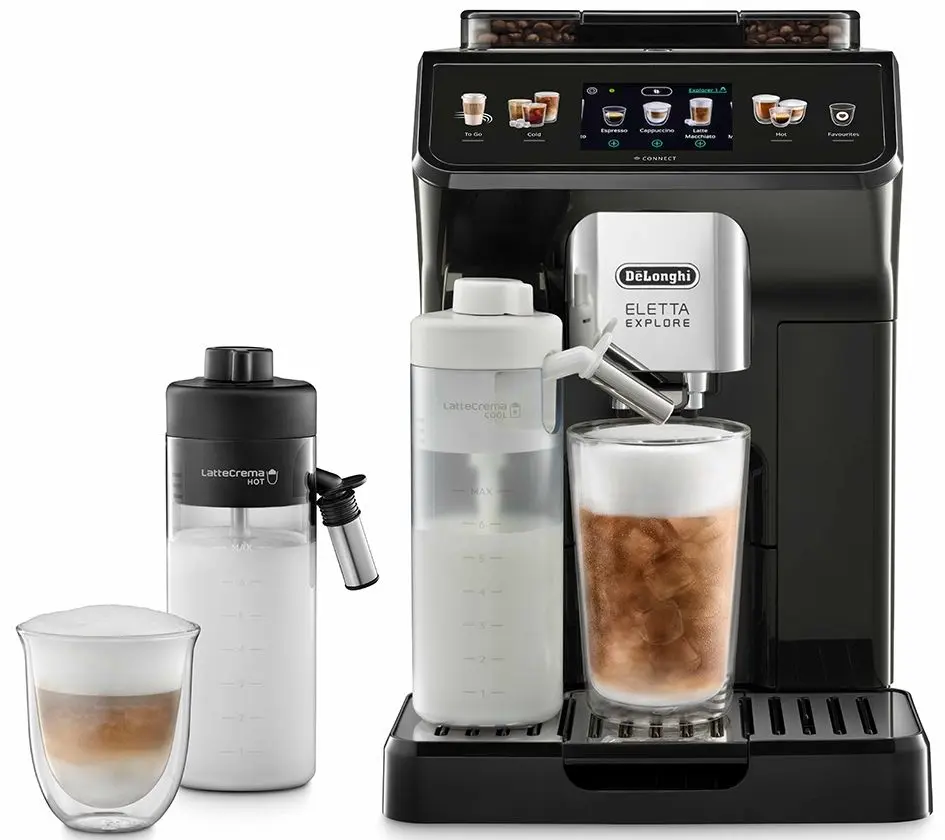 Aparat de cafea DeLonghi Eletta Explore ECAM450.65.G (Black)