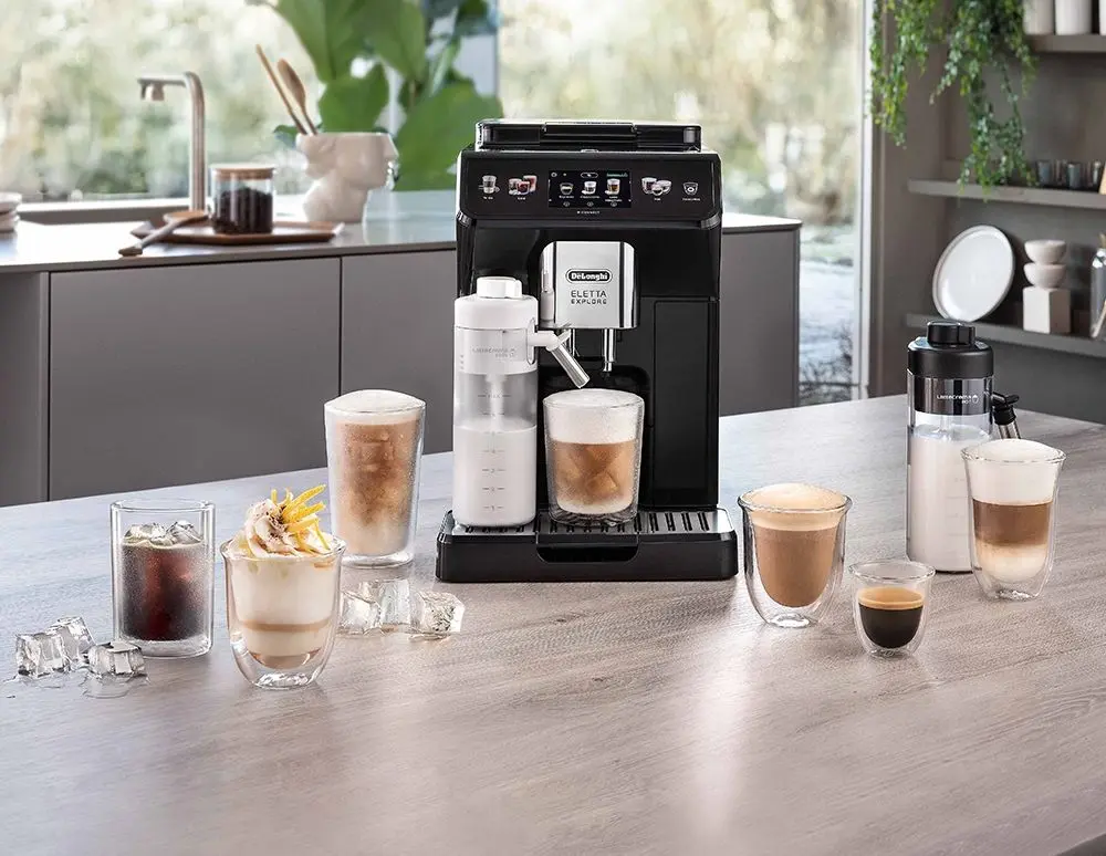 Aparat de cafea DeLonghi Eletta Explore ECAM450.65.G (Black)