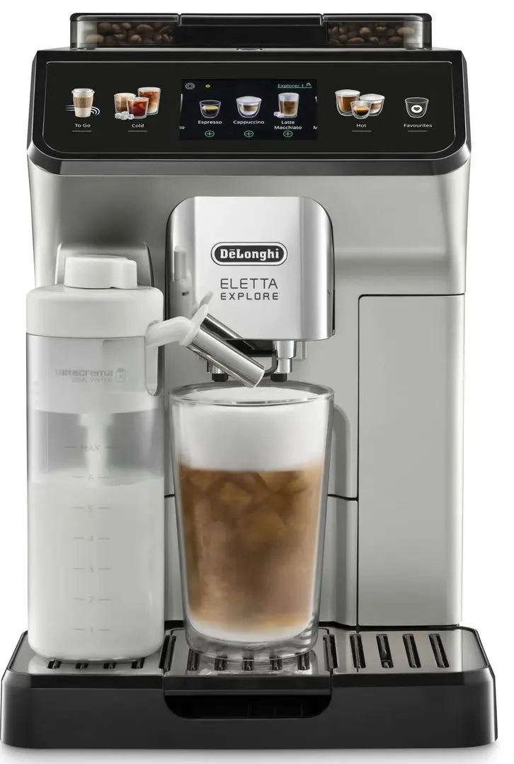 Кофемашина Delonghi Eletta Explore ECAM450.65.S (Silver/Black)