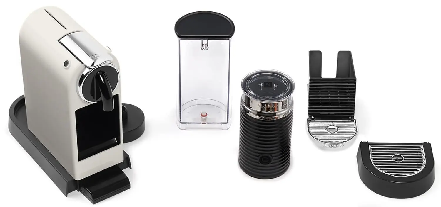 Aparat de cafea DeLonghi EN 267.WAE (White/Black)