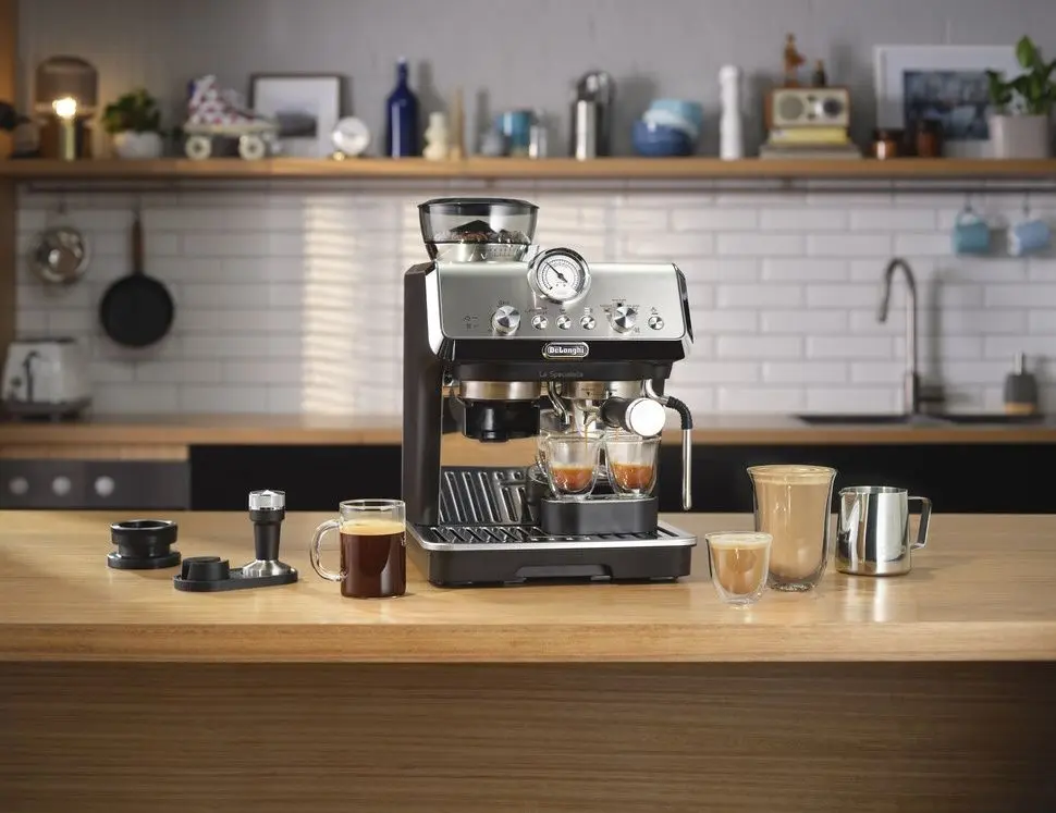 Кофемашина DeLonghi La Specialista Arte EC9155.MB (Black/Silver) - 11