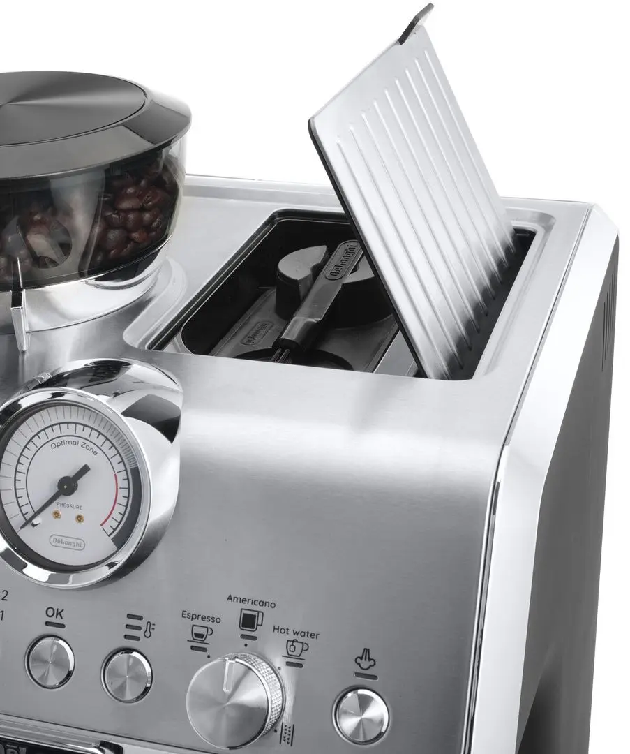 Кофемашина DeLonghi La Specialista Arte EC9155.MB (Black/Silver) - 7