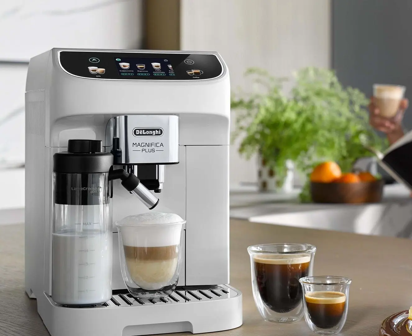 Aparat de cafea Delonghi Magnifica Plus ECAM 320.60.W (White)