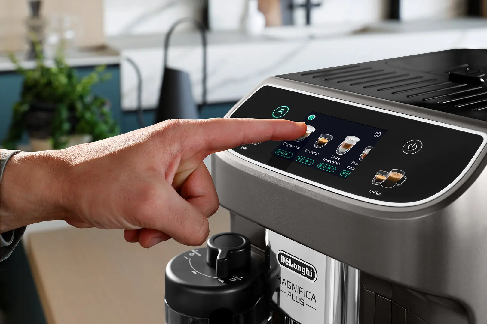 Кофемашина DeLonghi Magnifica Plus ECAM320.70.TB (Titanium Black)