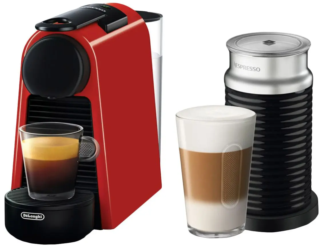 Aparat de cafea DeLonghi Nespresso Essenza Mini EN85.RAE (Red)