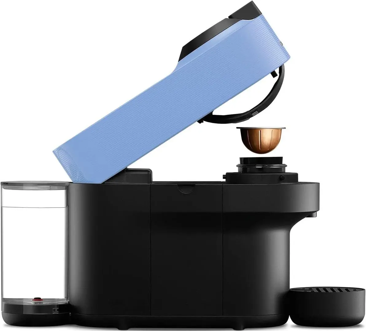 Кофемашина DeLonghi Vertuo Pop Nespresso ENV 90.A (Black/Blue)