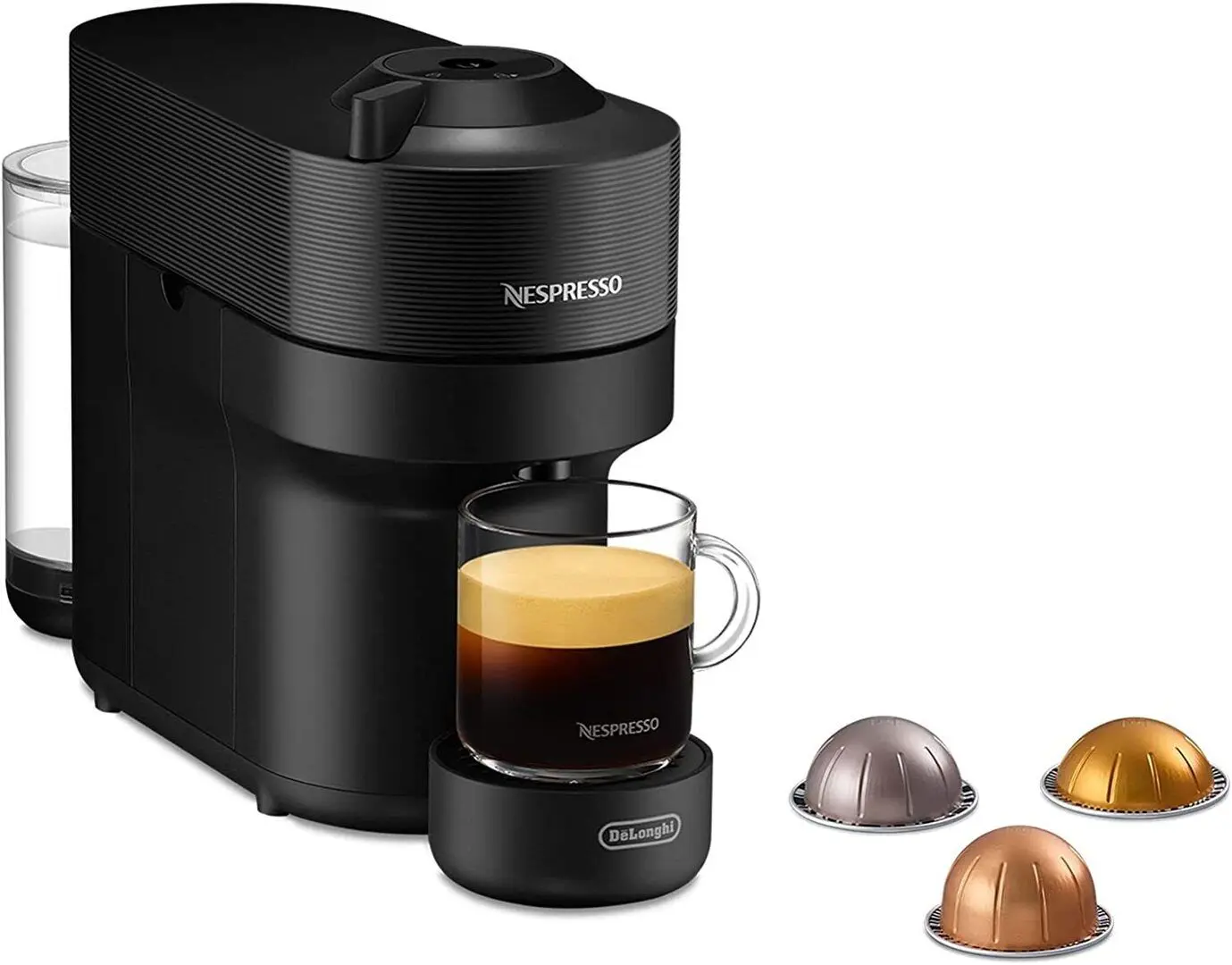 Кофемашина DeLonghi Vertuo Pop Nespresso ENV90.B (Black)