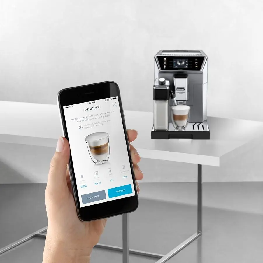 Кофемашина DeLonghi PrimaDonna Class ECAM550.85.MS (Metal Silver) - 3