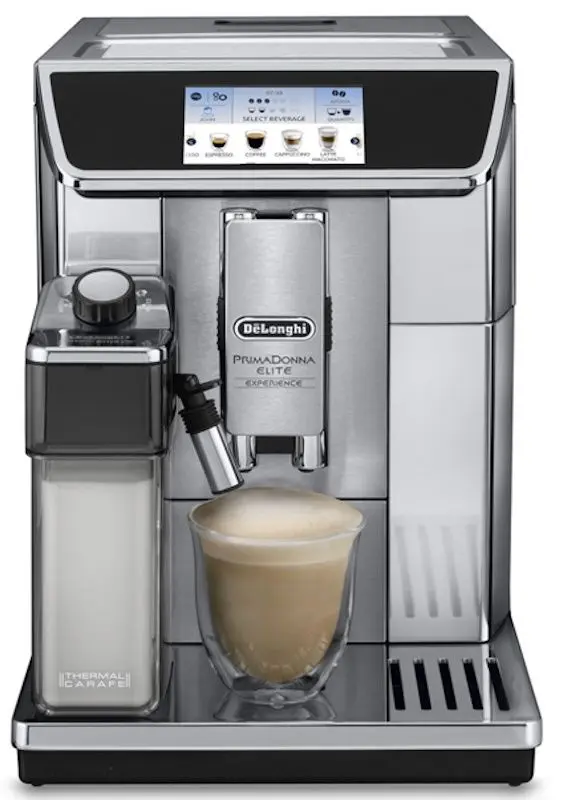 Aparat de cafea DeLonghi PrimaDonna Elite Experience ECAM650.85.MS (Silver)