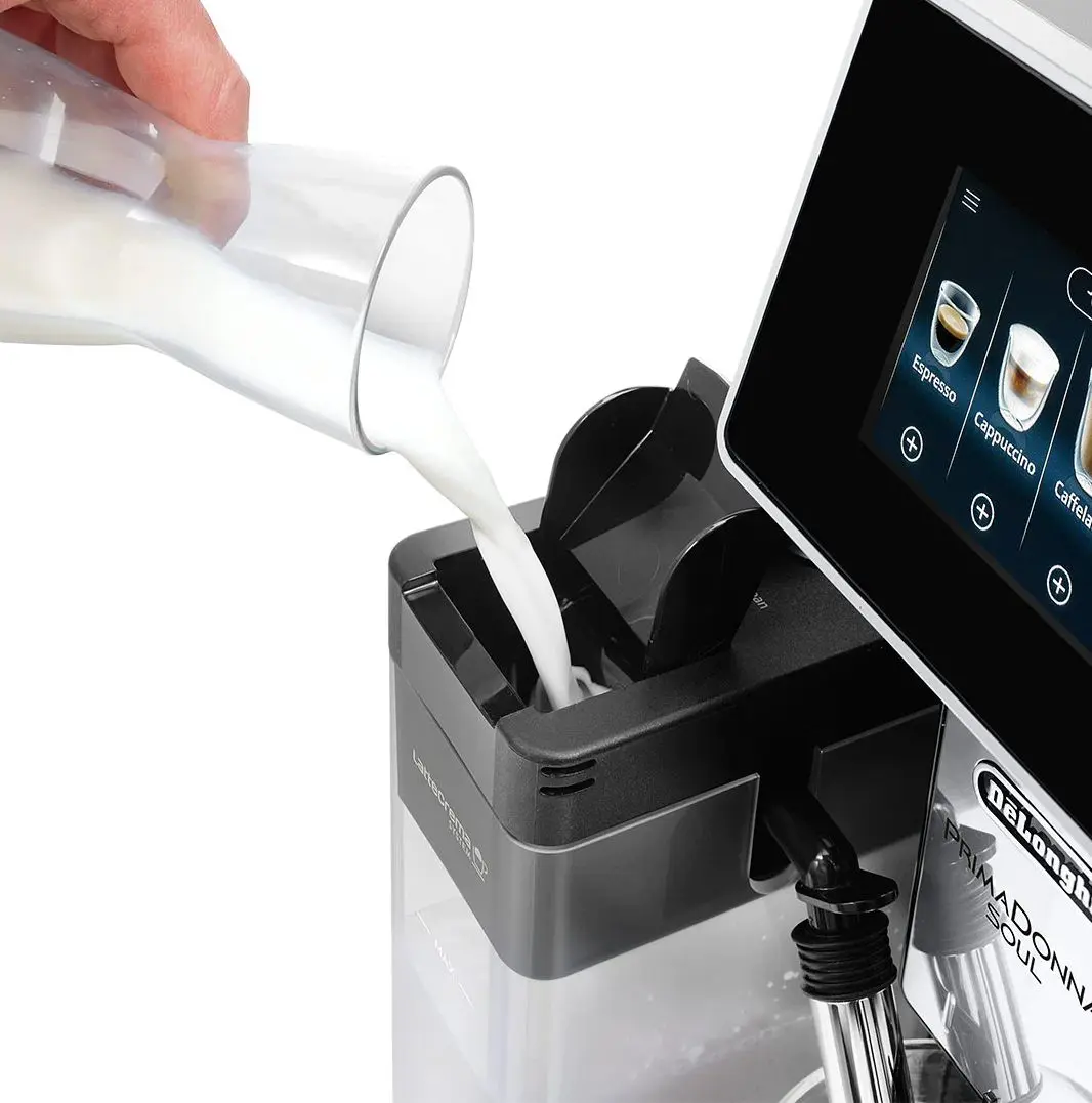 Aparat de cafea DeLonghi PrimaDonna Soul ECAM 610.55.SB (Silver/Black)