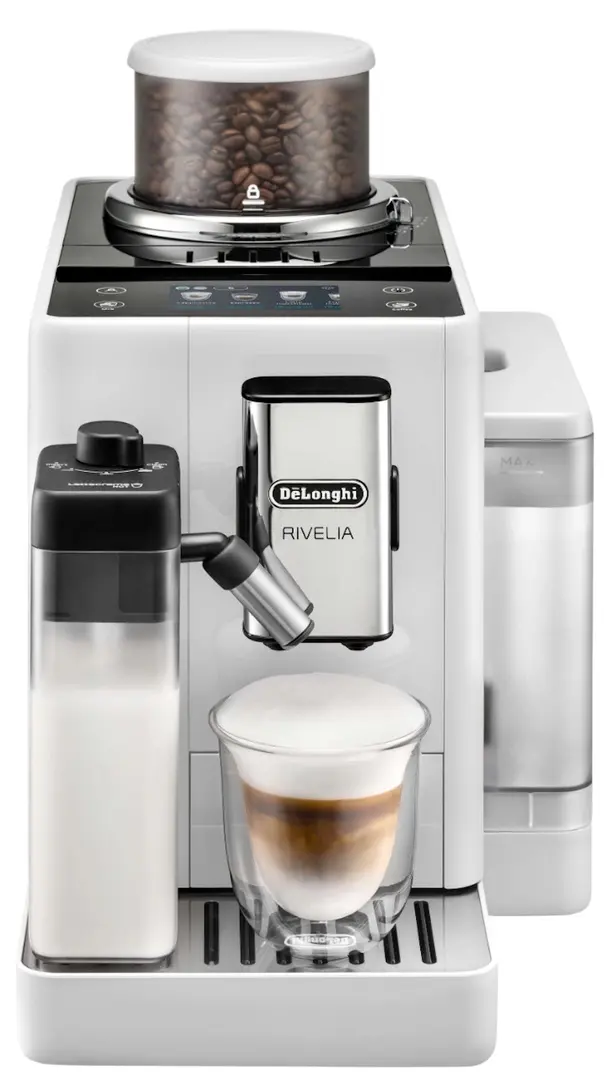 Aparat de cafea DeLonghi Rivelia Perfetto EXAM440.55.W (White)