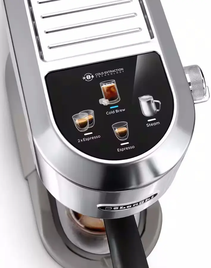 Cafetiera DeLonghi Dedica Duo EC890.M (Silver)