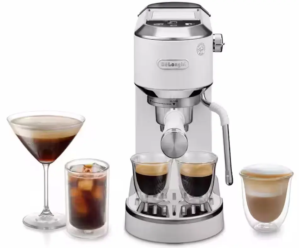 Cafetiera DeLonghi Dedica Duo EC890.WI (White)