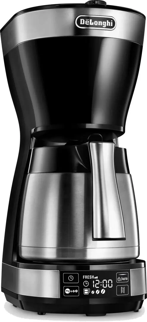 Кофеварка DeLonghi ICM16731 (Silver/Black) - 2