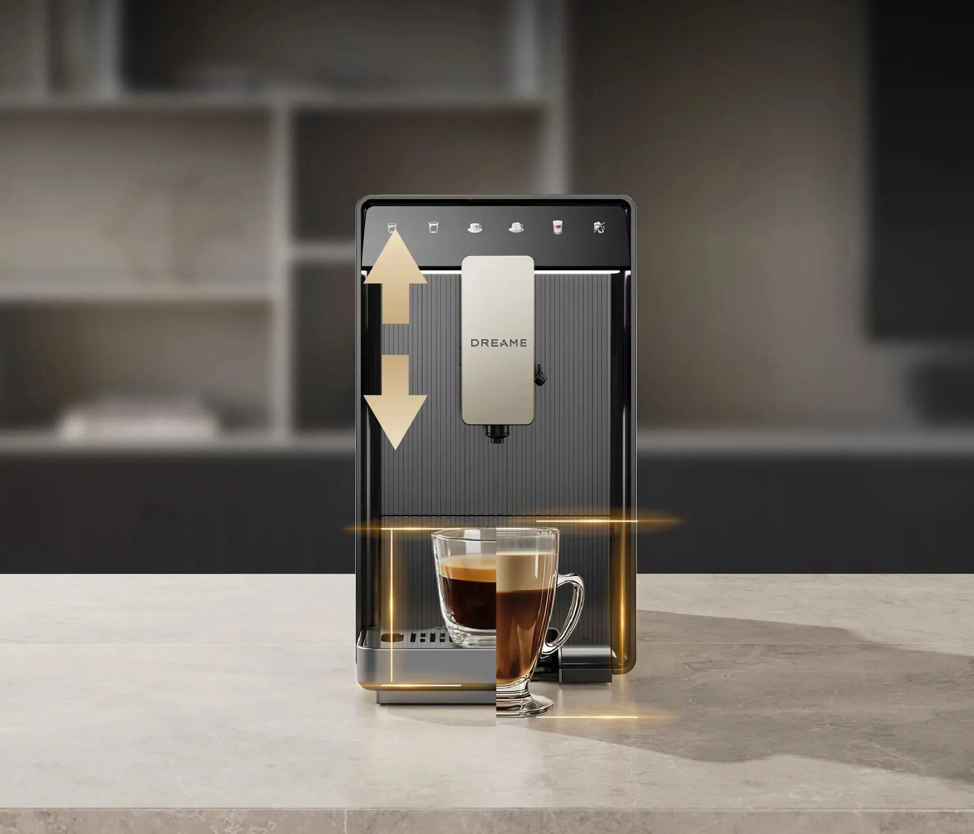 Aparat de cafea Dreame Ecceluxe Slim FCM30 (Black) - 5