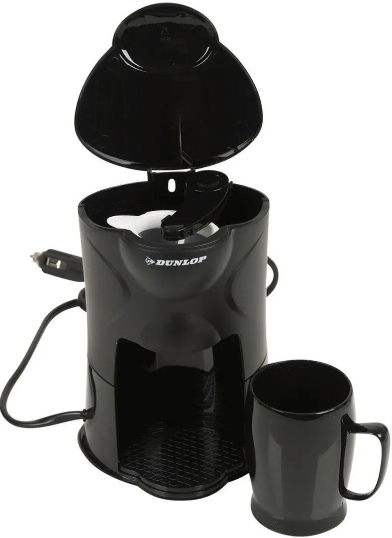 Cafetiere auto Dunlop 52079226 (Black) - 6