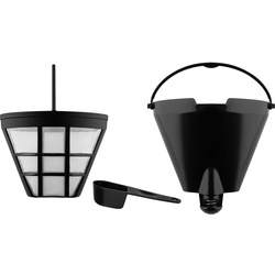 Кофеварка ECG KP 2150 Stripe (Black) Thumb