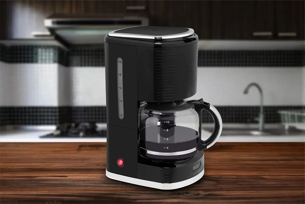 Кофеварка ECG KP 2150 Stripe (Black)