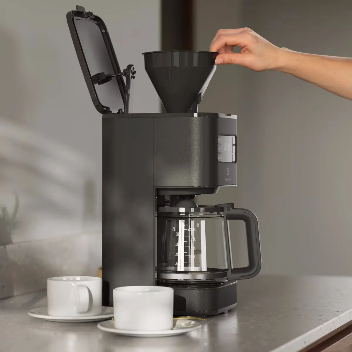 Кофеварка Electrolux Create 5 E5CM1-6AN (Black) - 5