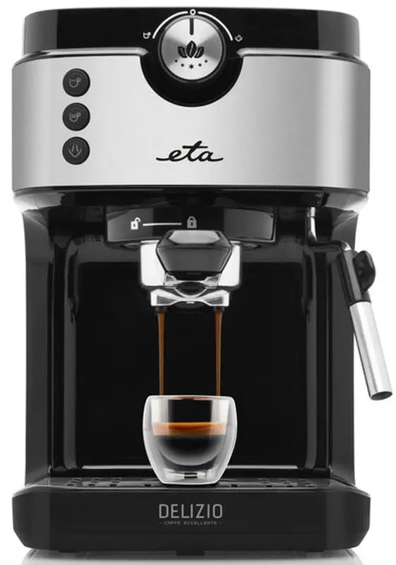 Кофемашина ETA Delizio 1180 90000 (Black/Inox)